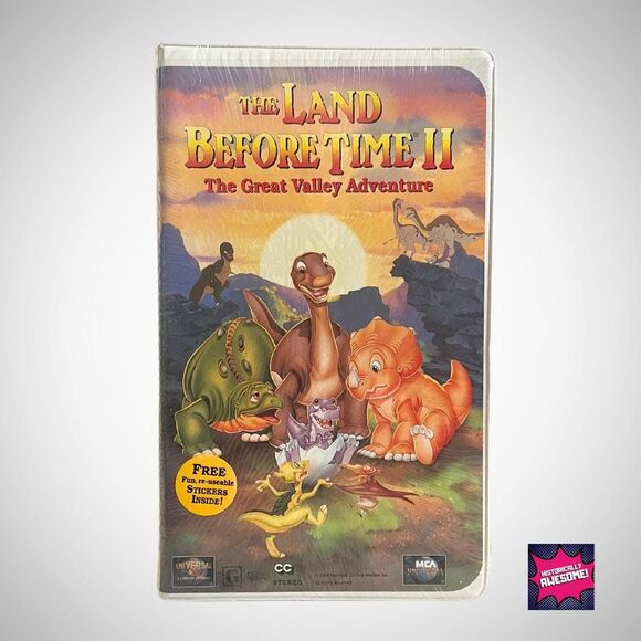 Land Before Time II and III VHS Clamshell - Factory Sealed and New Condition - Picture 4 of 5